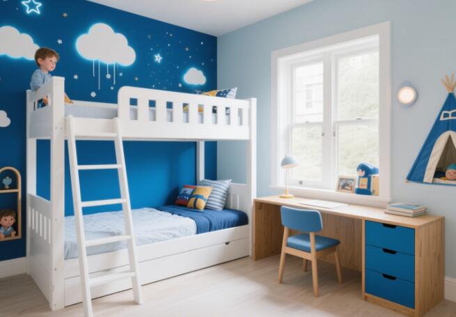 兒童房風格怎么選？5種安全又耐老的設計，適配全成長周期